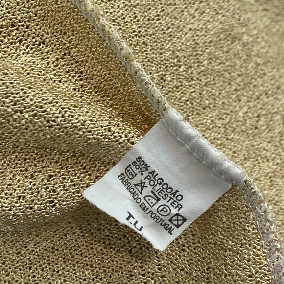 Vintage Short Sleeve Lightweight Blouse Sz M/L - Picture 7 of 7